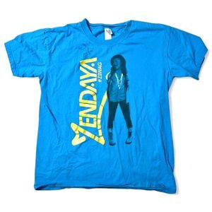 Vintage Blue Autographed ZENDAYA ZSwag T-Shirt